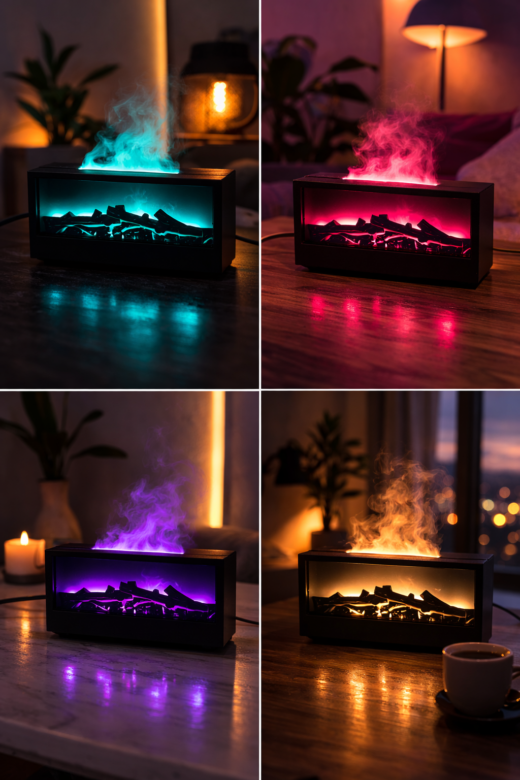Cozy Fireplace Aroma Diffuser
