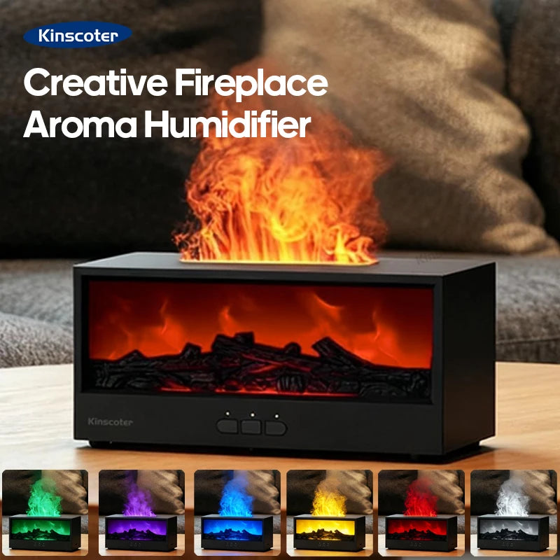 Cozy Fireplace Aroma Diffuser