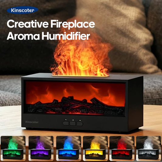 Cozy Fireplace Aroma Diffuser