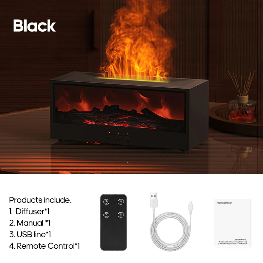 Cozy Fireplace Aroma Diffuser